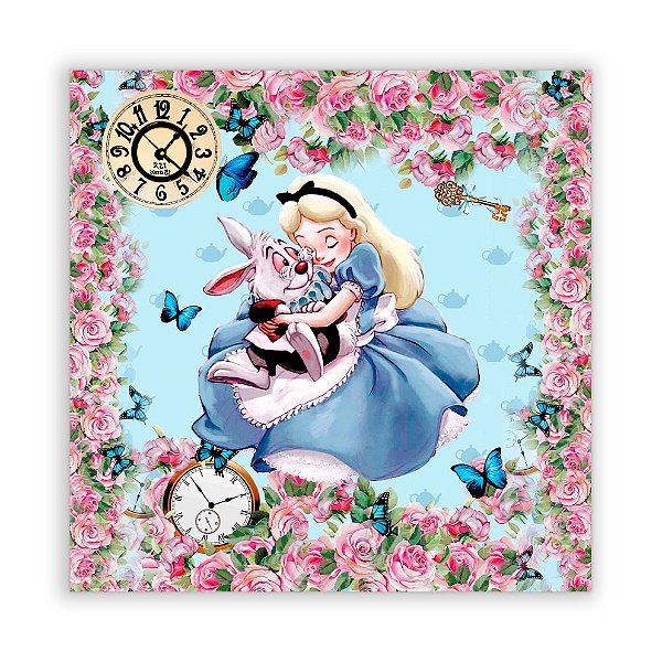 Painel Quadrado - Alice - Sublimado 3D