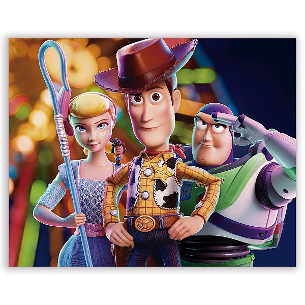 Painel Retangular - Toy Story - Sublimado 3D