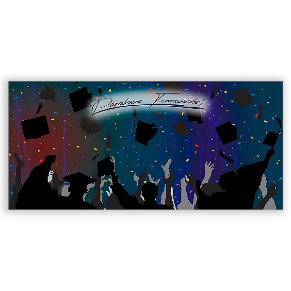 Painel Retangular - Formatura - Sublimado 3D
