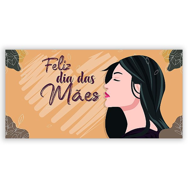 Painel Retangular - Dia das Mães - Sublimado 3D