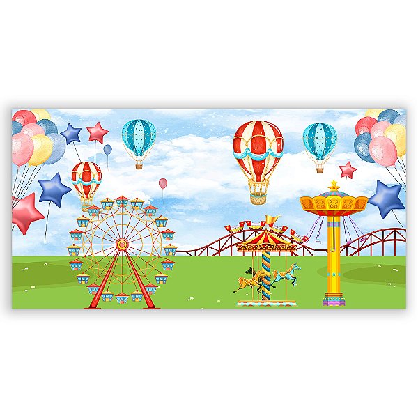 Painel Retangular - Parque - Sublimado 3D