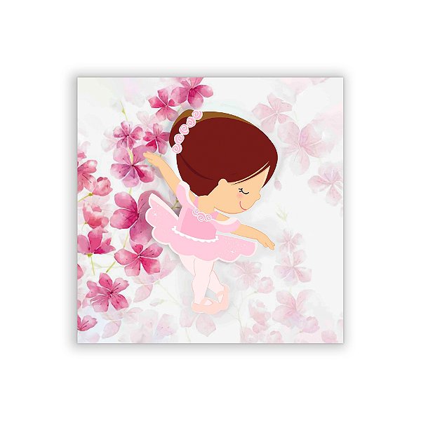 Painel Quadrado - Bailarina - Sublimado 3D