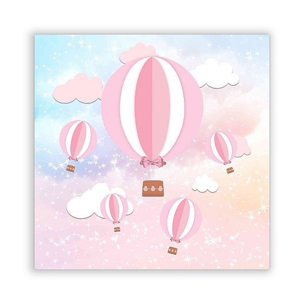 Painel Quadrado - Balão - Sublimado 3D