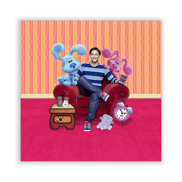 Painel Quadrado - Blues Clues - Sublimado 3D