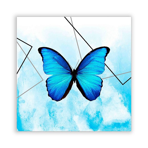 Painel Quadrado - Borboleta - Sublimado 3D