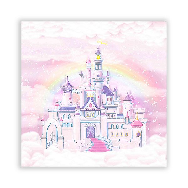 Painel Quadrado - Castelo - Sublimado 3D