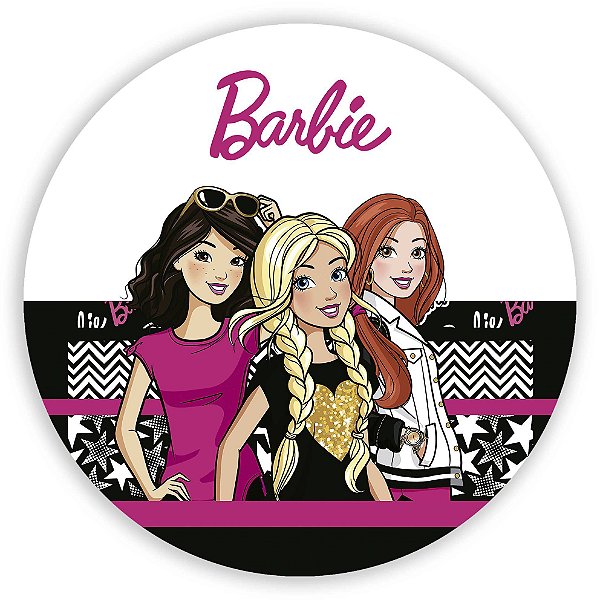 Painel de Mesa - Barbie - Sublimado 3D