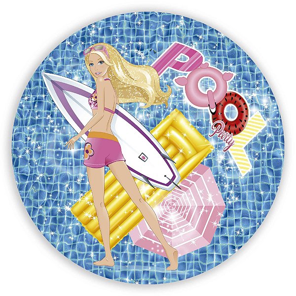 Painel de Mesa - Barbie - Sublimado 3D