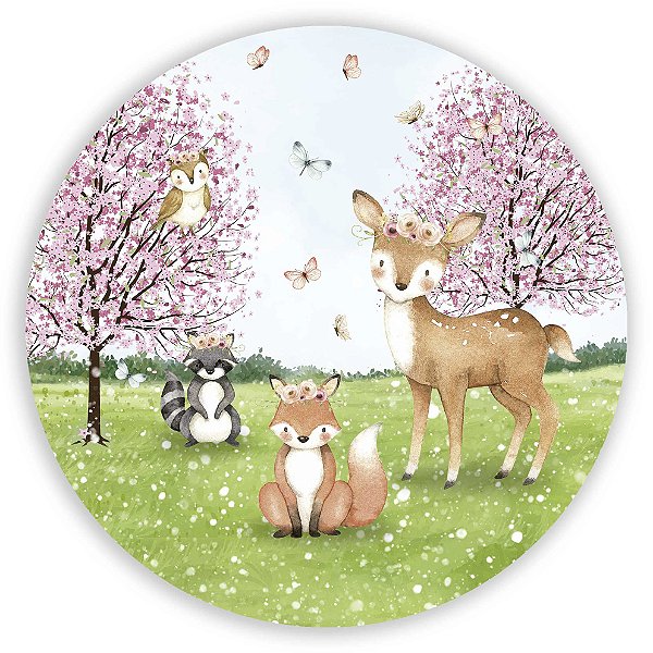 Painel de Mesa - Bosque - Sublimado 3D