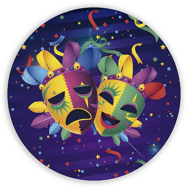 Painel de Mesa - Carnaval - Sublimado 3D