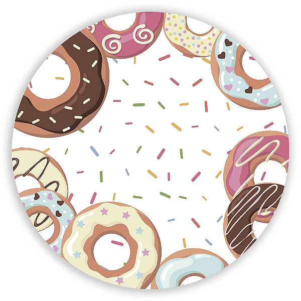 Painel de Mesa - Doces - Sublimado 3D