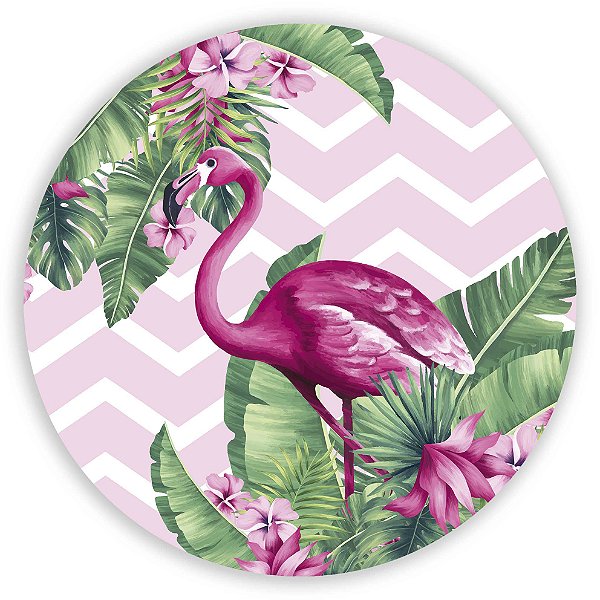 Painel de Mesa - Flamingo - Sublimado 3D