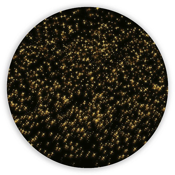 Painel de Mesa - Glitter Dourado - Sublimado 3D