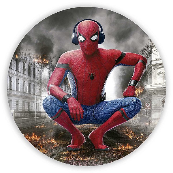 Painel de Mesa - Homem Aranha - Sublimado 3D