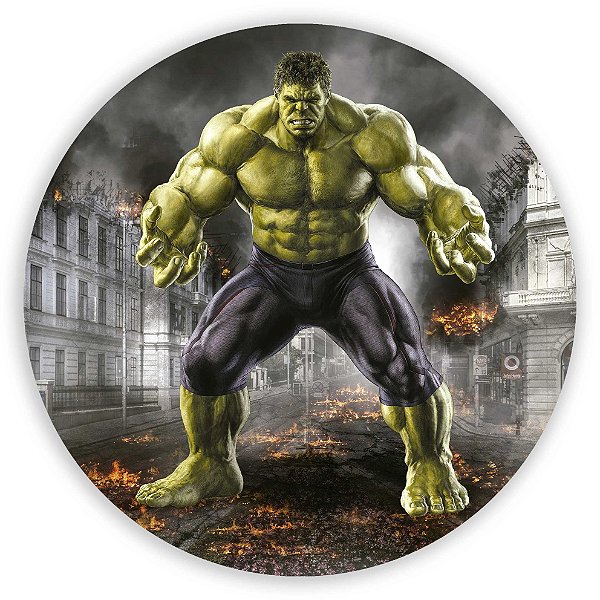 Painel de Mesa - Hulk - Sublimado 3D