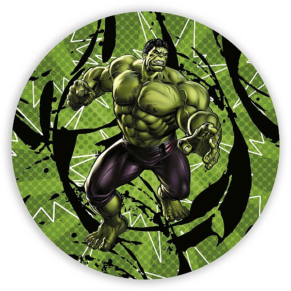Painel de Mesa - Hulk - Sublimado 3D