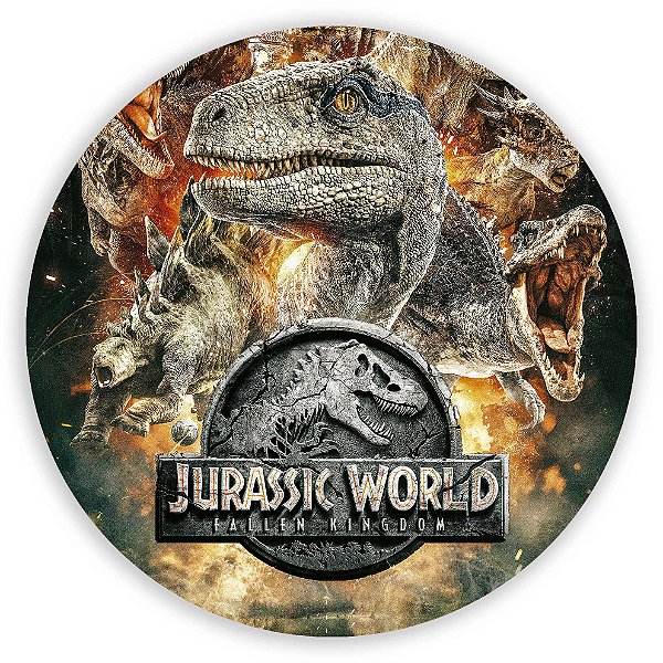 Painel de Mesa - JuraSic World - Sublimado 3D
