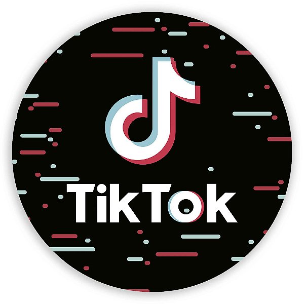 Painel de Mesa - TikTok - Sublimado 3D