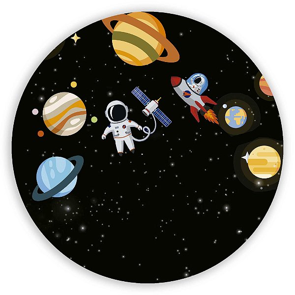 Painel de Mesa - Astronauta - Sublimado 3D