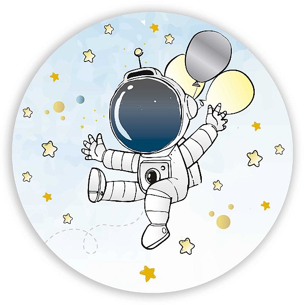 Painel de Mesa - Astronauta - Sublimado 3D