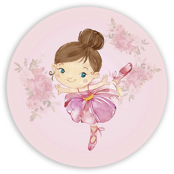 Painel de Mesa - Bailarina - Sublimado 3D