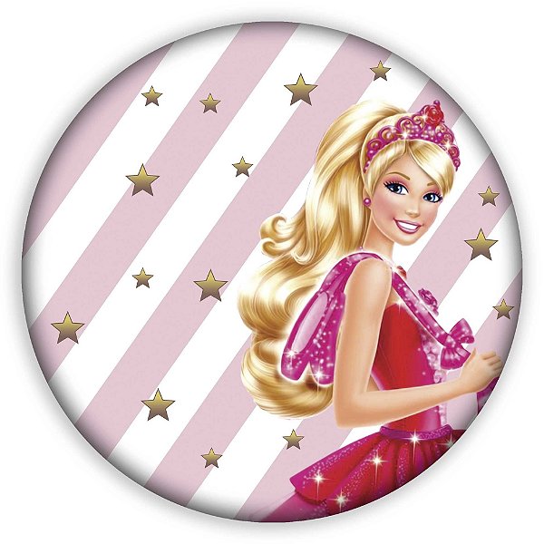 Painel de Mesa - Barbie - Sublimado 3D
