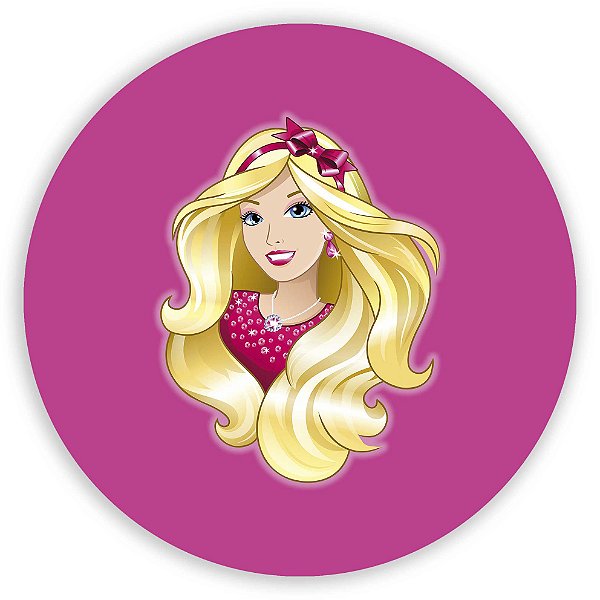 Painel de Mesa - Barbie - Sublimado 3D