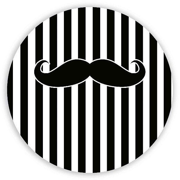 Painel de Mesa - Bigode - Sublimado 3D