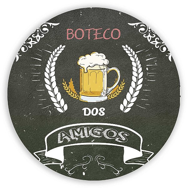 Painel de Mesa - Boteco - Sublimado 3D
