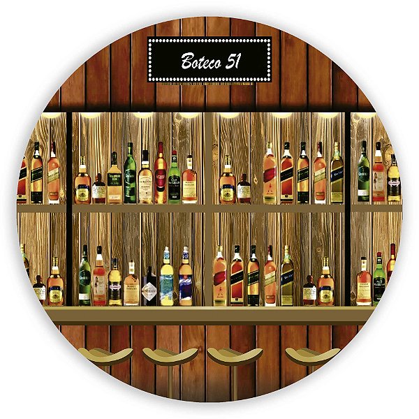 Painel de Mesa - Boteco - Sublimado 3D