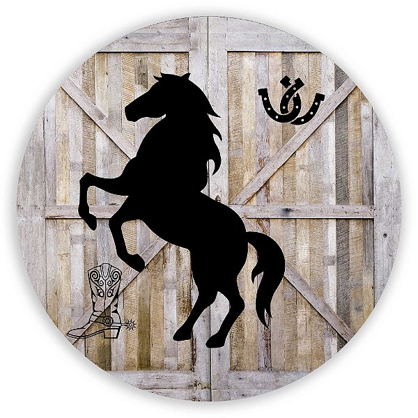 Painel de Mesa - Cavalo - Sublimado 3D