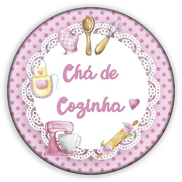 Painel de Mesa - Cha de Cozinha - Sublimado 3D