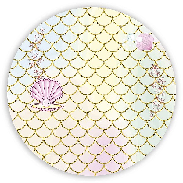 Capa Mini Painel Sublimado - Concha