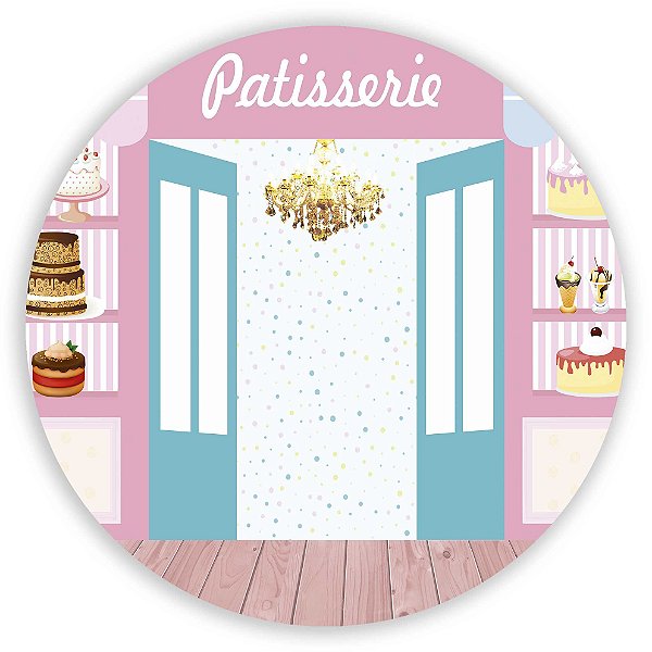 Painel de Mesa - Confeitaria - Sublimado 3D