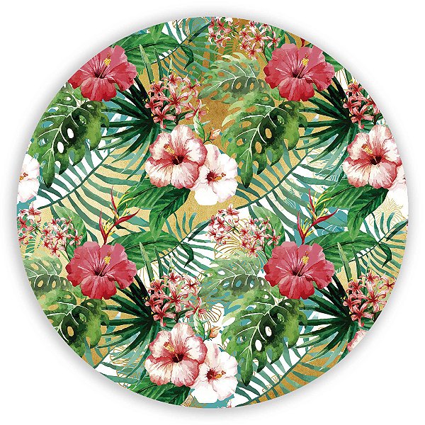 Painel de Mesa - Floral - Sublimado 3D