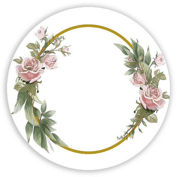 Painel de Mesa - Floral - Sublimado 3D