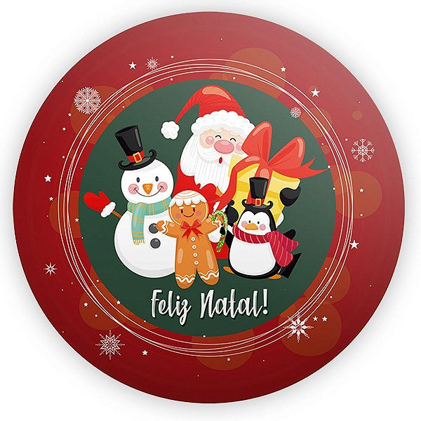 Painel de Mesa - Natal - Sublimado 3D