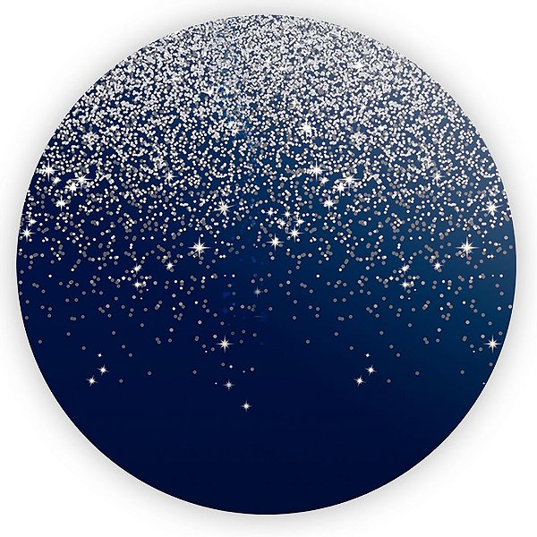 Painel de Mesa - Glitter Azul - Sublimado 3D