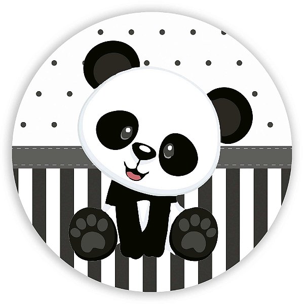 Painel de Mesa - Panda - Sublimado 3D
