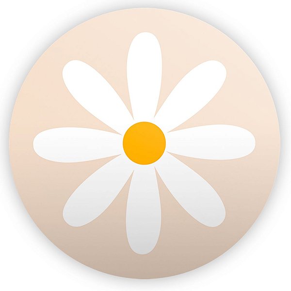 Painel de Mesa - Flor - Sublimado 3D