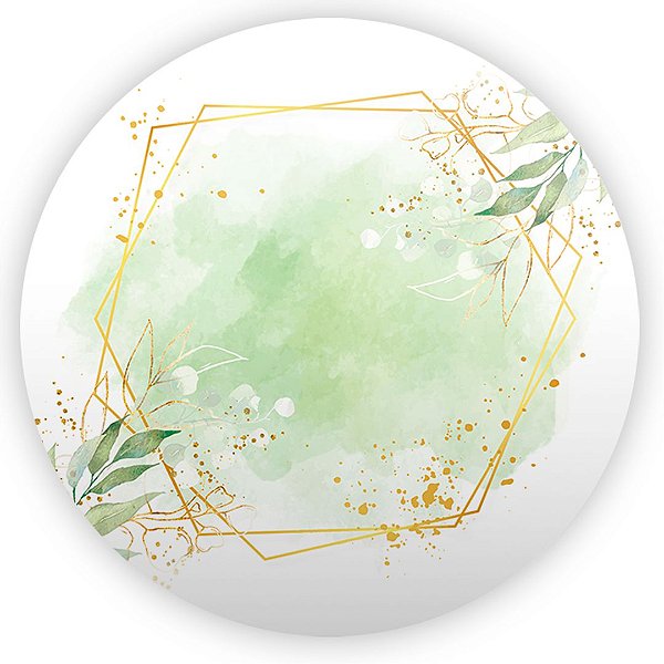 Painel de Mesa - Floral Glitter - Sublimado 3D