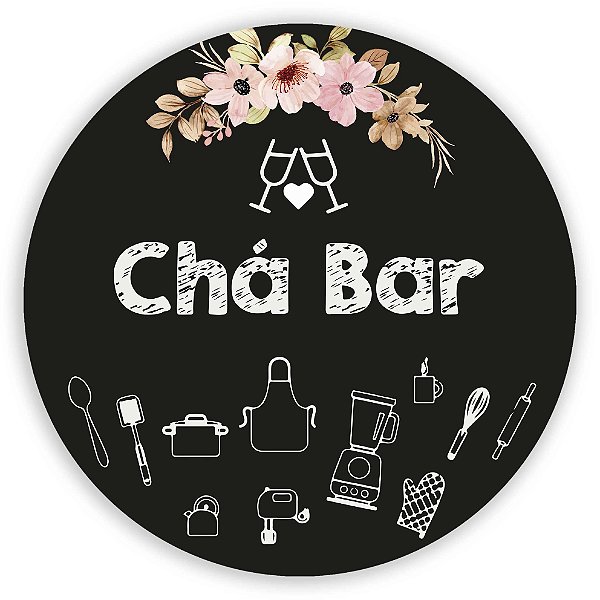 Painel de Mesa - Chá Bar - Sublimado 3D