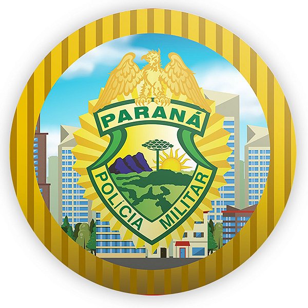 Painel de Mesa - Policia Militar - Sublimado 3D