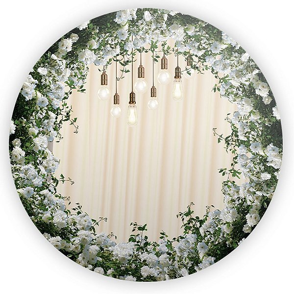 Painel de Mesa - Floral Madeira - Sublimado 3D