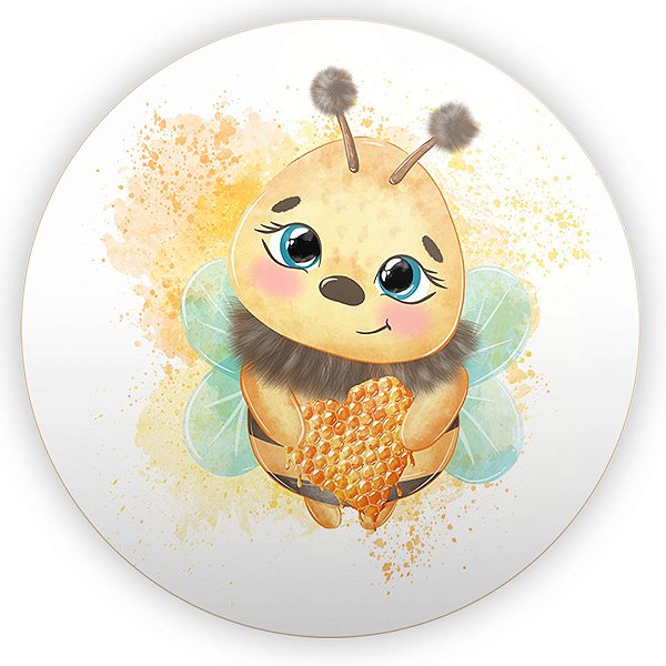 Painel de Mesa - Abelha - Sublimado 3D