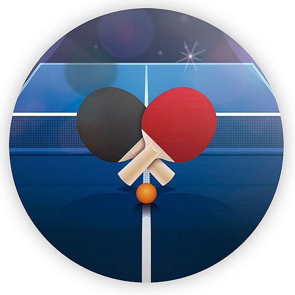 Painel de Mesa - Ping Pong - Sublimado 3D