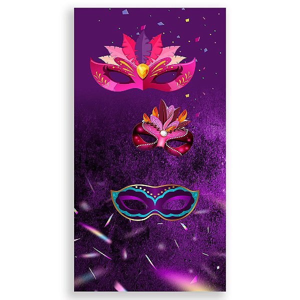 Faixa Lateral - Carnaval - Sublimado 3D