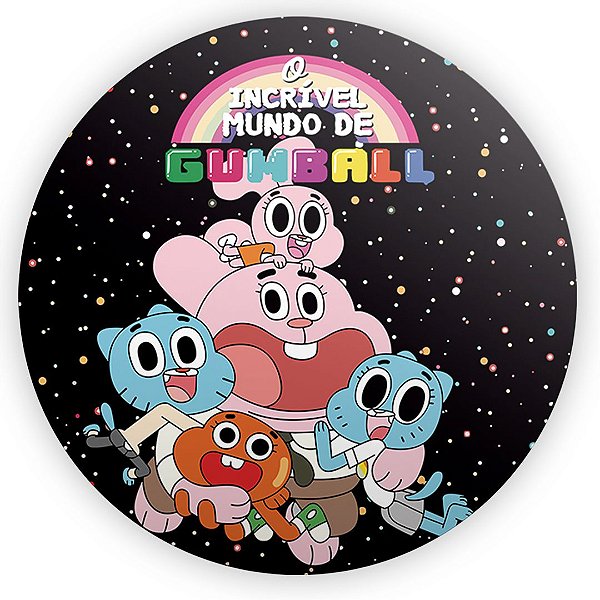 Painel de Mesa - O Incrivel Mundo de Gumball - Sublimado 3D