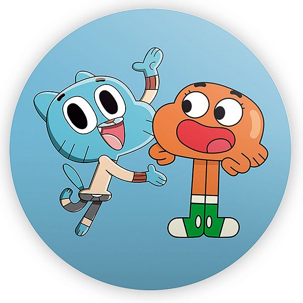Painel de Mesa - O Incrivel Mundo de Gumball - Sublimado 3D