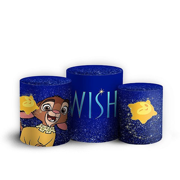 Trio Cilindro - Wish O Poder Dos Desejos - Sublimado 3D + Elástico